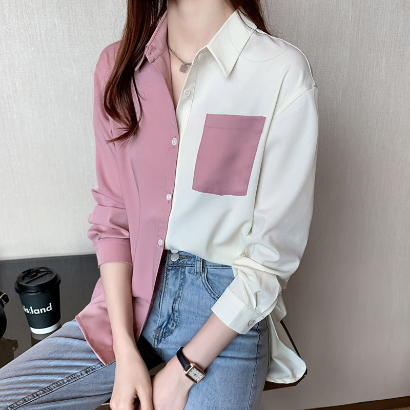 Chiffon Shirt Top Cardigan Bottoming Shirt