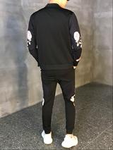 Printed two-piece suit